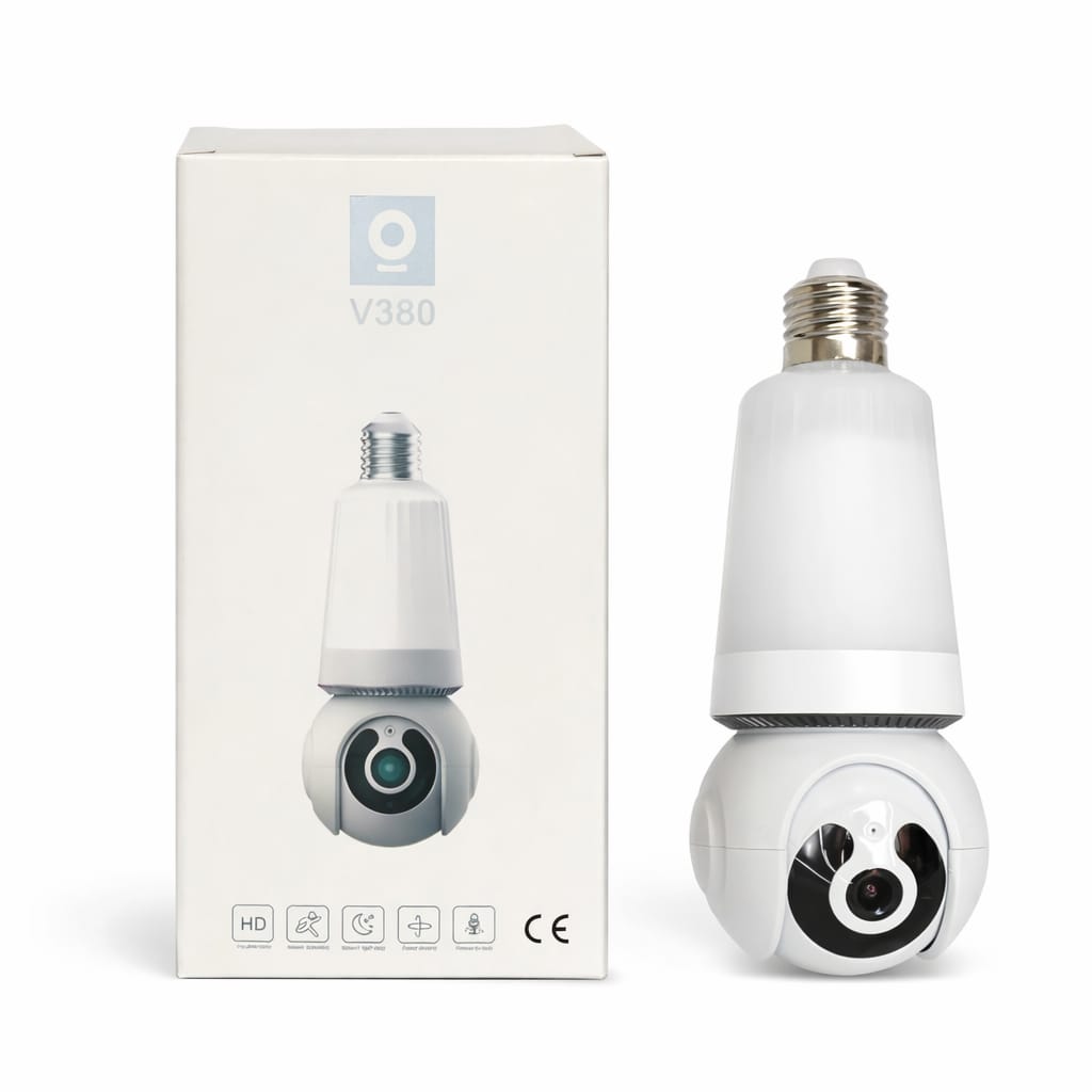 Smart WiFi Überwachungskamera mit 360° Schwenkfunktion (V380)